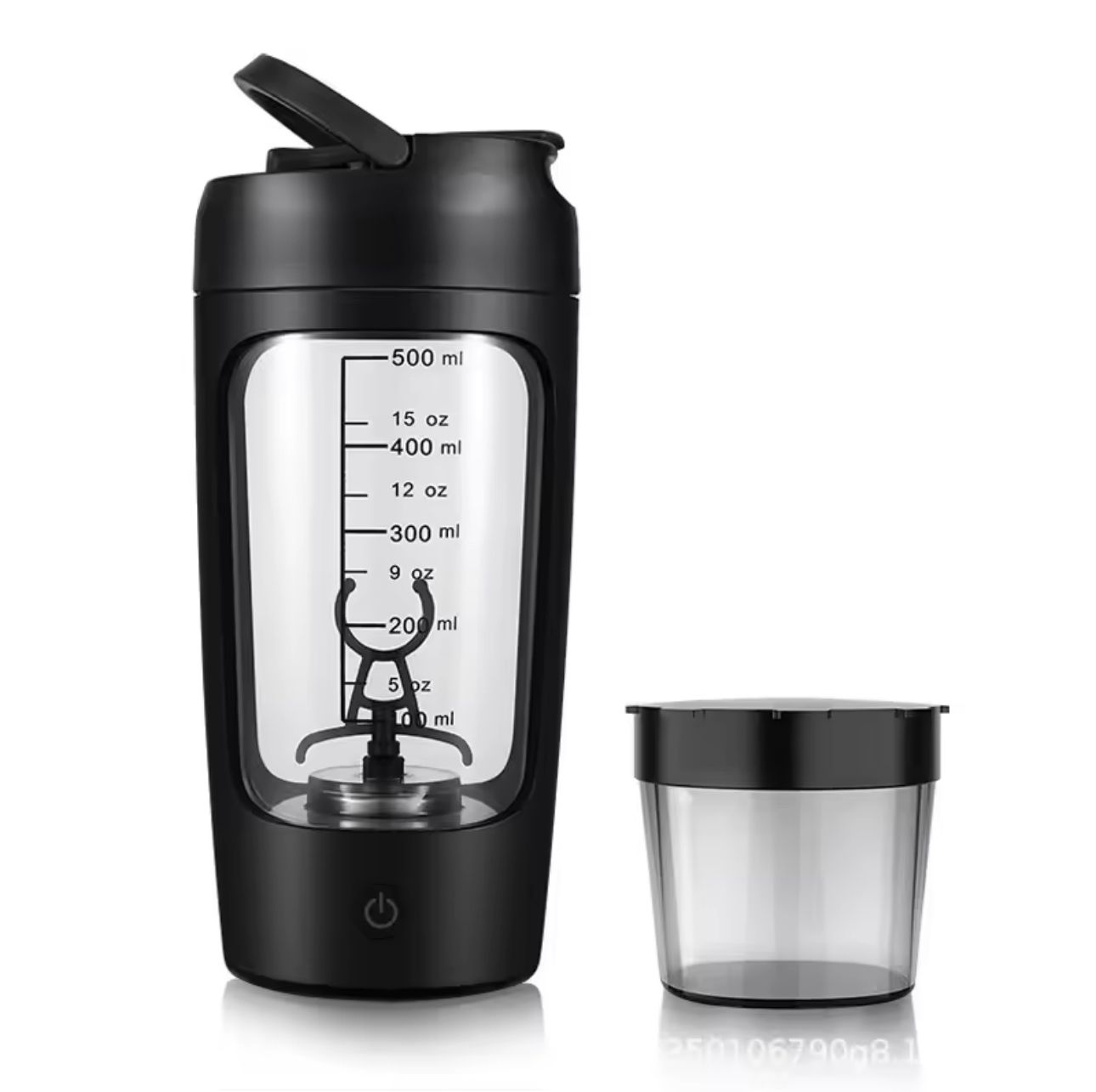 650ML Rechargeable Protein Shaker – Portable & Automatic Mixing Cup