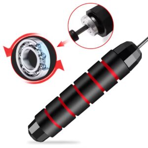 Adjustable Fitness Jump Rope - Rapid Skipping for Fitness & Training! - Image 4